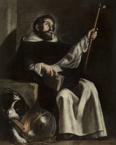 Saint Dominic of Guzmán by Antonio del Castillo y Saavedra